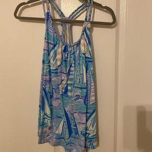 Lilly Pulitzer Braided Racerback Tank